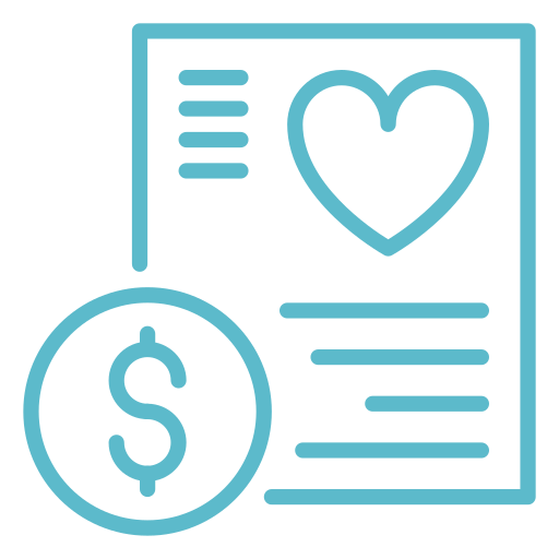 Insurance Reimbursement blue