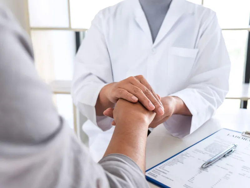 support through a medical director